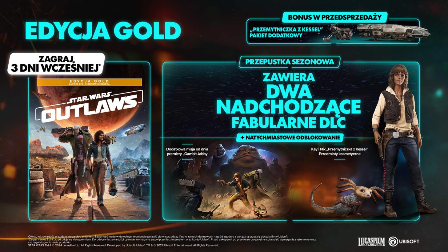 Star Wars Outlaws Gold Edition